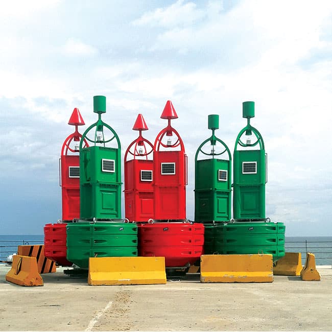 JFC MARINE Seagull Navigation Buoy 2600 Red Hero